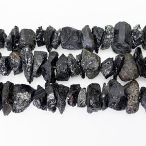 genuine black tourmaline nuggets – black gemstone chunky chips beads – free from raw nuggets beads – jewelry making nuggets and chips | Natural genuine chip Gemstone beads for beading and jewelry making.  #jewelry #beads #beadedjewelry #diyjewelry #jewelrymaking #beadstore #beading #affiliate #ad