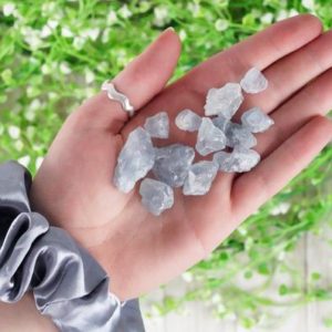 Shop Raw & Rough Blue Calcite Stones! Raw Blue Calcite Natural Rough Stones | Natural genuine stones & crystals in various shapes & sizes. Buy raw cut, tumbled, or polished gemstones for making jewelry or crystal healing energy vibration raising reiki stones. #crystals #gemstones #crystalhealing #crystalsandgemstones #energyhealing #affiliate #ad