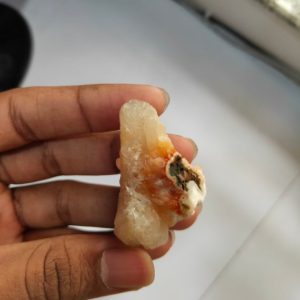 Shop Raw & Rough Calcite Stones! Rare!!! Alluring Deep Orange Citrine Cluster with Cristobalite and Calcite Inclusions – Citrine Druzy Dimensions-51x29x51mm Wt-28gm… | Natural genuine stones & crystals in various shapes & sizes. Buy raw cut, tumbled, or polished gemstones for making jewelry or crystal healing energy vibration raising reiki stones. #crystals #gemstones #crystalhealing #crystalsandgemstones #energyhealing #affiliate #ad