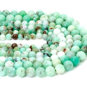 Shop Chrysoprase Round Beads! Natural Chrysoprase Beads, AAA Green Polisehd Smooth Round Natural Chrysoprase 4mm 6mm 8mm Gemstone Beads – RN134 | Natural genuine round Chrysoprase beads for beading and jewelry making.  #jewelry #beads #beadedjewelry #diyjewelry #jewelrymaking #beadstore #beading #affiliate #ad