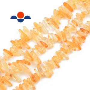 Natural Citrine Pebble Chips Top Drill Points Beads Approx 12-20mm 15.5" Strand | Natural genuine beads Array beads for beading and jewelry making.  #jewelry #beads #beadedjewelry #diyjewelry #jewelrymaking #beadstore #beading #affiliate #ad