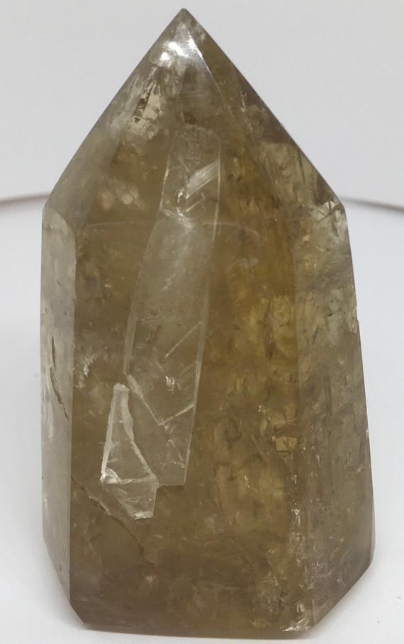 Citrine Polished Point, Natural Citrine Point Standing Point, Healing Crystals And Stones, Spiritual Stone