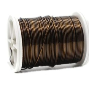 Shop Wire! Dark Brown Wire 20 Gauge (0.8 mm) 9 Yard 8.5 meters, Craft Wire, Craft Wire, Jewelry wire, 9 Yard Artisan Wire Wrap, WRRI | Shop jewelry making and beading supplies, tools & findings for DIY jewelry making and crafts. #jewelrymaking #diyjewelry #jewelrycrafts #jewelrysupplies #beading #affiliate #ad