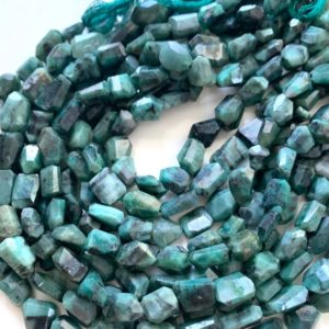 Shop Emerald Chip & Nugget Beads! Emerald chunky nuggets | Natural genuine chip Emerald beads for beading and jewelry making.  #jewelry #beads #beadedjewelry #diyjewelry #jewelrymaking #beadstore #beading #affiliate #ad