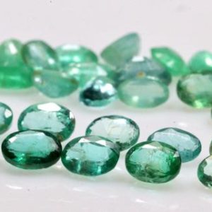 Shop Emerald Shapes! AAA Grade Green Zambian Emerald Faceted Oval Shape Loose Gemstone Ring Size Emerald Gemstone For Jewelry 4×3 mm | Natural genuine stones & crystals in various shapes & sizes. Buy raw cut, tumbled, or polished gemstones for making jewelry or crystal healing energy vibration raising reiki stones. #crystals #gemstones #crystalhealing #crystalsandgemstones #energyhealing #affiliate #ad