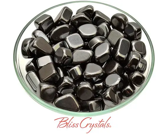 Hematite Tumbled Stone For Grounding #ht09