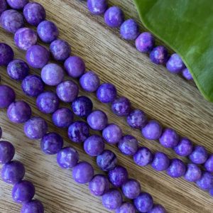 Shop Howlite Bead Shapes! purple howlite bead strand, gemstone beads | Natural genuine other-shape Howlite beads for beading and jewelry making.  #jewelry #beads #beadedjewelry #diyjewelry #jewelrymaking #beadstore #beading #affiliate #ad