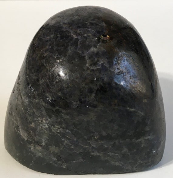 Iolite Water Sapphire Polished Standing Free Form, Rare Iolite Free Form From Madagascar, Healing Crystals And Stones