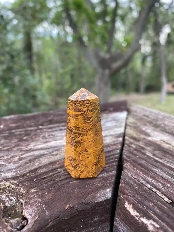 Miriam Jasper Point - Generator - Reiki Charged - Powerful Ancient Energy - Strong Grounding & Stability Crystal - Heal Past Trauma #1