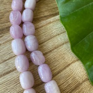 Shop Kunzite Bead Shapes! Kunzite bead strand, gemstone beads | Natural genuine other-shape Kunzite beads for beading and jewelry making.  #jewelry #beads #beadedjewelry #diyjewelry #jewelrymaking #beadstore #beading #affiliate #ad