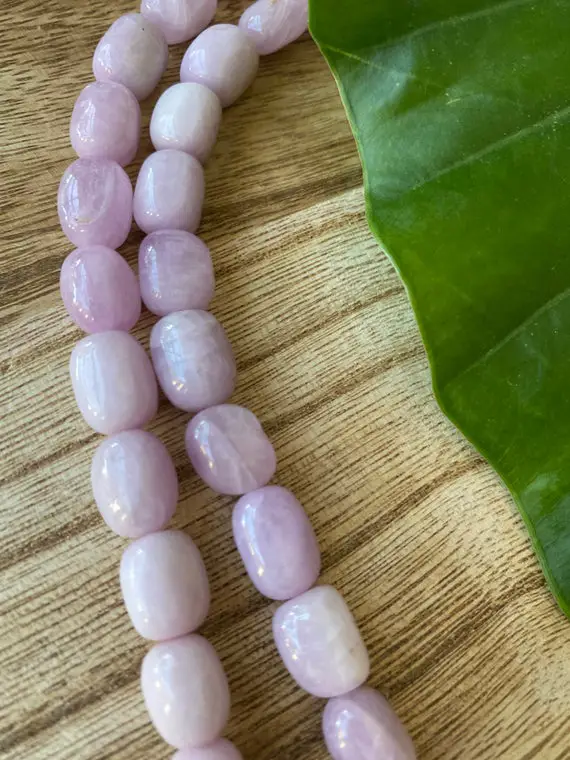 Kunzite Bead Strand, Gemstone Beads