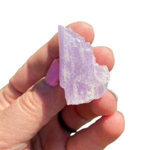 Raw Kunzite Crystal (0.5" – 4") B Grade Rough Kunzite Crystal – Healing Crystals And Stones – Crown Chakra Stones – Raw Kunzite Stone | Natural genuine stones & crystals in various shapes & sizes. Buy raw cut, tumbled, or polished gemstones for making jewelry or crystal healing energy vibration raising reiki stones. #crystals #gemstones #crystalhealing #crystalsandgemstones #energyhealing #affiliate #ad