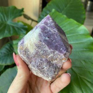 Shop Lepidolite Points & Wands! Lepidolite point, calming, soothing, crystal tower | Natural genuine stones & crystals in various shapes & sizes. Buy raw cut, tumbled, or polished gemstones for making jewelry or crystal healing energy vibration raising reiki stones. #crystals #gemstones #crystalhealing #crystalsandgemstones #energyhealing #affiliate #ad