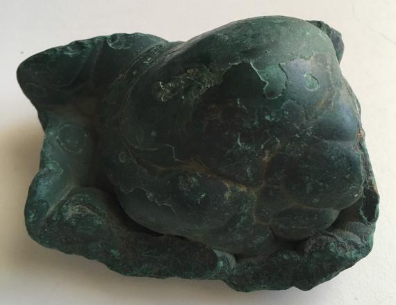 Malachite Natural Cluster, Fibrous Crystal Stone, From Africa, Healing Stone, Spiritual Stone,
