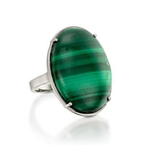 Shop Malachite Rings! Malachite ring-Malachite ring vintage-Anniversary gift-Statement ring-Boho Ring-Signet ring women-Brass ring-Green Malachite Ring | Natural genuine Malachite rings, simple unique handcrafted gemstone rings. #rings #jewelry #shopping #gift #handmade #fashion #style #affiliate #ad