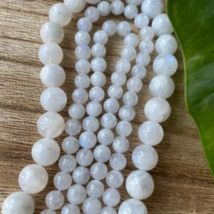 Shop Moonstone Bead Shapes! Moonstone bead strand, gemstone beads | Natural genuine other-shape Moonstone beads for beading and jewelry making.  #jewelry #beads #beadedjewelry #diyjewelry #jewelrymaking #beadstore #beading #affiliate #ad