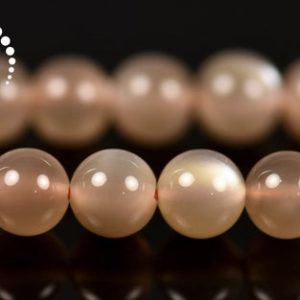 Shop Moonstone Round Beads! Grade AAA Orange Moonstone smooth round beads,Moonstone,gemstone,diy beads,jewelry making supplies,6mm,15" full strand | Natural genuine round Moonstone beads for beading and jewelry making.  #jewelry #beads #beadedjewelry #diyjewelry #jewelrymaking #beadstore #beading #affiliate #ad