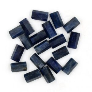 Shop Sapphire Points & Wands! Natural Blue Sapphire Faceted Pillar Gemstone, 5×10 mm, Faceted Pillar, Sapphire Faceted Cylinder Jewelry Making Gemstone, Price Per Set | Natural genuine stones & crystals in various shapes & sizes. Buy raw cut, tumbled, or polished gemstones for making jewelry or crystal healing energy vibration raising reiki stones. #crystals #gemstones #crystalhealing #crystalsandgemstones #energyhealing #affiliate #ad