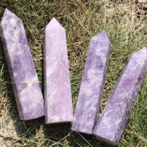 Natural Purple Jade Tower,Obelisk Healing Tower Decor,Home Decor,Meditate Tower,Quartz Point Tower,Healing Wand.For Her Gift/Birthday Gift. | Natural genuine stones & crystals in various shapes & sizes. Buy raw cut, tumbled, or polished gemstones for making jewelry or crystal healing energy vibration raising reiki stones. #crystals #gemstones #crystalhealing #crystalsandgemstones #energyhealing #affiliate #ad