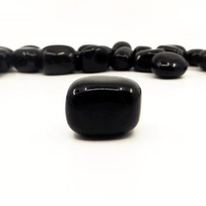 Shop Tumbled Obsidian Crystals & Pocket Stones! 2pc Black Obsidian tumbled crystal, Scrying stone, Magick, Stone of Truth, Highly Magical Crystal | Natural genuine stones & crystals in various shapes & sizes. Buy raw cut, tumbled, or polished gemstones for making jewelry or crystal healing energy vibration raising reiki stones. #crystals #gemstones #crystalhealing #crystalsandgemstones #energyhealing #affiliate #ad