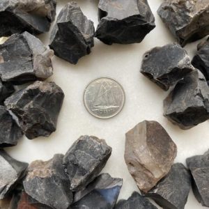 Shop Raw & Rough Onyx Stones! Onyx Black SMALL Rough Crystal | Natural genuine stones & crystals in various shapes & sizes. Buy raw cut, tumbled, or polished gemstones for making jewelry or crystal healing energy vibration raising reiki stones. #crystals #gemstones #crystalhealing #crystalsandgemstones #energyhealing #affiliate #ad