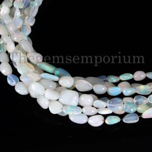 Shop Opal Chip & Nugget Beads! Ethiopian Opal Smooth Nugget Beads, 4X6-7.5X9 MM Ethiopian Opal Beads, Ethiopian Opal Nuggets, Opal Beads, Ethiopian Opal Beads | Natural genuine chip Opal beads for beading and jewelry making.  #jewelry #beads #beadedjewelry #diyjewelry #jewelrymaking #beadstore #beading #affiliate #ad