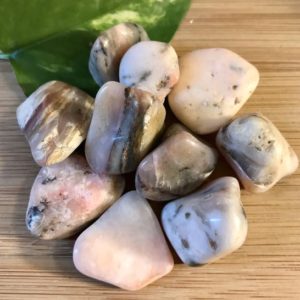 Shop Tumbled Opal Crystals & Pocket Stones! Tumbled Pink Opal stone crystal polished geode healing | Natural genuine stones & crystals in various shapes & sizes. Buy raw cut, tumbled, or polished gemstones for making jewelry or crystal healing energy vibration raising reiki stones. #crystals #gemstones #crystalhealing #crystalsandgemstones #energyhealing #affiliate #ad