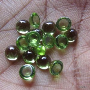 Shop Peridot Stones & Crystals! 6mm peridot Cabochon Round Gemstone, Green Peridot round Cabochon AA Quality Gemstone, Peridot Cabochon Round Gemstone | Natural genuine stones & crystals in various shapes & sizes. Buy raw cut, tumbled, or polished gemstones for making jewelry or crystal healing energy vibration raising reiki stones. #crystals #gemstones #crystalhealing #crystalsandgemstones #energyhealing #affiliate #ad