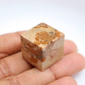 Shop Picture Jasper Shapes! Beautiful Picture Jasper Cube stone, Picture Jasper Natural Cube stone, Healing Crystal, Meditation, Power Stone, healing stone, cube. | Natural genuine stones & crystals in various shapes & sizes. Buy raw cut, tumbled, or polished gemstones for making jewelry or crystal healing energy vibration raising reiki stones. #crystals #gemstones #crystalhealing #crystalsandgemstones #energyhealing #affiliate #ad