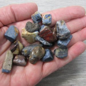 Shop Pietersite Stones & Crystals! Pietersite 1/2 inch + Tumbled Stone T157 | Natural genuine stones & crystals in various shapes & sizes. Buy raw cut, tumbled, or polished gemstones for making jewelry or crystal healing energy vibration raising reiki stones. #crystals #gemstones #crystalhealing #crystalsandgemstones #energyhealing #affiliate #ad