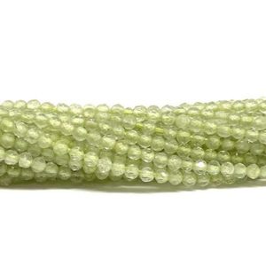 Shop Prehnite Round Beads! Prehnite 2-2.5 mm Faceted Round Beads 2 mm Green Prehnite Round Beads Natural Prehnite Round Beads Prehnite Beads Strand, Loose Gemstone | Natural genuine round Prehnite beads for beading and jewelry making.  #jewelry #beads #beadedjewelry #diyjewelry #jewelrymaking #beadstore #beading #affiliate #ad