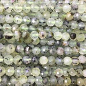 Shop Prehnite Faceted Beads! faceted round prehnite beads – light green gemstone beads – green jewelry beads wholesale – beading gemstone – diy jewelry beads supplies | Natural genuine faceted Prehnite beads for beading and jewelry making.  #jewelry #beads #beadedjewelry #diyjewelry #jewelrymaking #beadstore #beading #affiliate #ad