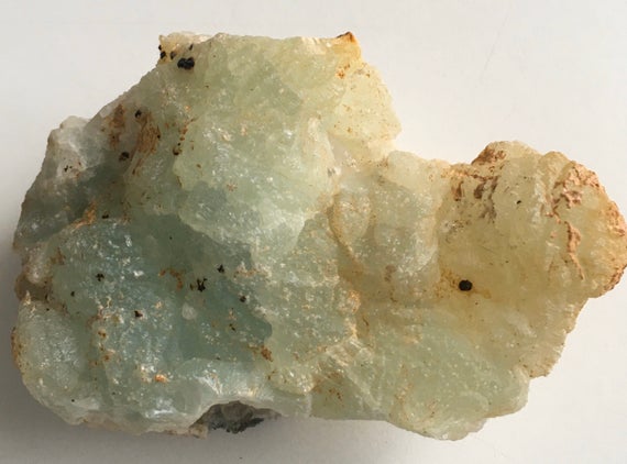 Prehnite Natural Raw Stones, Botryoidal Prehnite Specimen, Healing Crystals And Stones