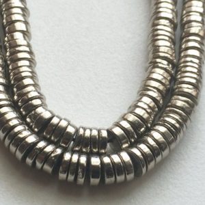 Shop Pyrite Necklaces! 6mm Natural Pyrite Tyre Beads, Natural Pyrite Plain Spacer Beads, Natural Pyrite For Necklace, Natural Pyrite Gems (7IN To 14IN Options) | Natural genuine Pyrite necklaces. Buy crystal jewelry, handmade handcrafted artisan jewelry for women.  Unique handmade gift ideas. #jewelry #beadednecklaces #beadedjewelry #gift #shopping #handmadejewelry #fashion #style #product #necklaces #affiliate #ad