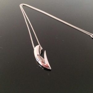 Shop Quartz Crystal Necklaces! Peach Quartz Silver Necklace // Rhodium Finished // 16" Chain Included | Natural genuine Quartz necklaces. Buy crystal jewelry, handmade handcrafted artisan jewelry for women.  Unique handmade gift ideas. #jewelry #beadednecklaces #beadedjewelry #gift #shopping #handmadejewelry #fashion #style #product #necklaces #affiliate #ad