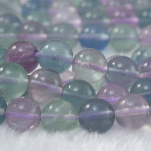 rainbow fluorite beads – natural fluorite gemstone beads – multi color stone beads – fluorite round beads – 6-8mm round beads – 15inch | Natural genuine round Gemstone beads for beading and jewelry making.  #jewelry #beads #beadedjewelry #diyjewelry #jewelrymaking #beadstore #beading #affiliate #ad