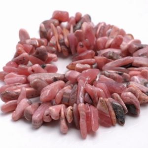 Shop Rhodochrosite Chip & Nugget Beads! 13-15MM  Rhodochrosite Gemstone Stick Pebble Chip Loose Beads 15.5 inch  (80001888-A24) | Natural genuine chip Rhodochrosite beads for beading and jewelry making.  #jewelry #beads #beadedjewelry #diyjewelry #jewelrymaking #beadstore #beading #affiliate #ad
