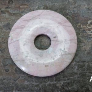Shop Rhodochrosite Pendants! soft pink rhodochrosite pendant – natural pink gemstone donuts – 50mm large circle gemstone – genuine jewelry pendant -natural stone pendant | Natural genuine Rhodochrosite pendants. Buy crystal jewelry, handmade handcrafted artisan jewelry for women.  Unique handmade gift ideas. #jewelry #beadedpendants #beadedjewelry #gift #shopping #handmadejewelry #fashion #style #product #pendants #affiliate #ad