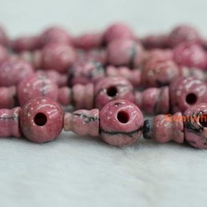 Shop Rhodonite Bead Shapes! 5 SETS black web Rhodonite 3 hole beads,T-Beads Set, Guru Beads, Prayer Beads, Mala Making Cones Beads, big T hole set,YGLF | Natural genuine other-shape Rhodonite beads for beading and jewelry making.  #jewelry #beads #beadedjewelry #diyjewelry #jewelrymaking #beadstore #beading #affiliate #ad