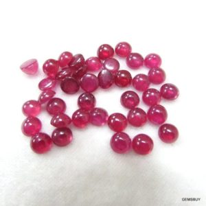Shop Ruby Cabochons! 1 pieces 6mm Ruby Cabochon Round Gemstone, Ruby Round Cabochon AAA Quality gemstone, Ruby Round Cabochon Gemstone | Natural genuine stones & crystals in various shapes & sizes. Buy raw cut, tumbled, or polished gemstones for making jewelry or crystal healing energy vibration raising reiki stones. #crystals #gemstones #crystalhealing #crystalsandgemstones #energyhealing #affiliate #ad