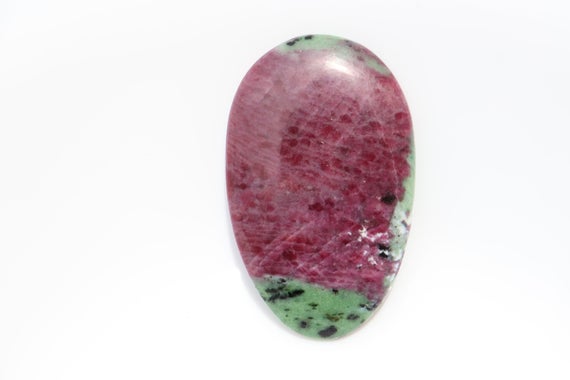 A+ Ruby Zoisite Cabochon | Worry Stone| Loose Gemstone | Crystal | Ruby Zoisite |  Cabochon | Healing Stone | Gemstone | Pocket Stone|