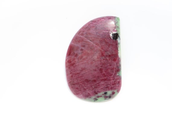 A+ Ruby Zoisite Cabochon | Worry Stone| Loose Gemstone | Crystal | Ruby Zoisite |  Cabochon | Healing Stone | Gemstone | Pocket Stone|