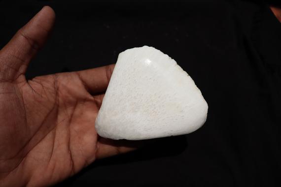Scolecite Raw Chunk, Scolecite One Side Polished And Raw On Other Sidecrystal - Cristal Polished Gemstone | Scolecite Stone Crystal