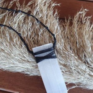 Shop Selenite Necklaces! Selenite Necklaces | Natural genuine Selenite necklaces. Buy crystal jewelry, handmade handcrafted artisan jewelry for women.  Unique handmade gift ideas. #jewelry #beadednecklaces #beadedjewelry #gift #shopping #handmadejewelry #fashion #style #product #necklaces #affiliate #ad