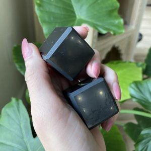 Shop Shungite Stones & Crystals! Shungite cube | Natural genuine stones & crystals in various shapes & sizes. Buy raw cut, tumbled, or polished gemstones for making jewelry or crystal healing energy vibration raising reiki stones. #crystals #gemstones #crystalhealing #crystalsandgemstones #energyhealing #affiliate #ad