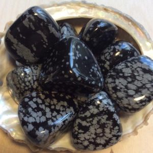 Snowflake Obsidian Large Tumbled Stone, Healing Crystal, Healing Stone, Gemstone Stone, Spiritual Stone | Natural genuine stones & crystals in various shapes & sizes. Buy raw cut, tumbled, or polished gemstones for making jewelry or crystal healing energy vibration raising reiki stones. #crystals #gemstones #crystalhealing #crystalsandgemstones #energyhealing #affiliate #ad