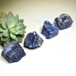 Shop Sodalite Stones & Crystals! Rough Sodalite Crystals, Raw Sodalite Gemstones | Natural genuine stones & crystals in various shapes & sizes. Buy raw cut, tumbled, or polished gemstones for making jewelry or crystal healing energy vibration raising reiki stones. #crystals #gemstones #crystalhealing #crystalsandgemstones #energyhealing #affiliate #ad