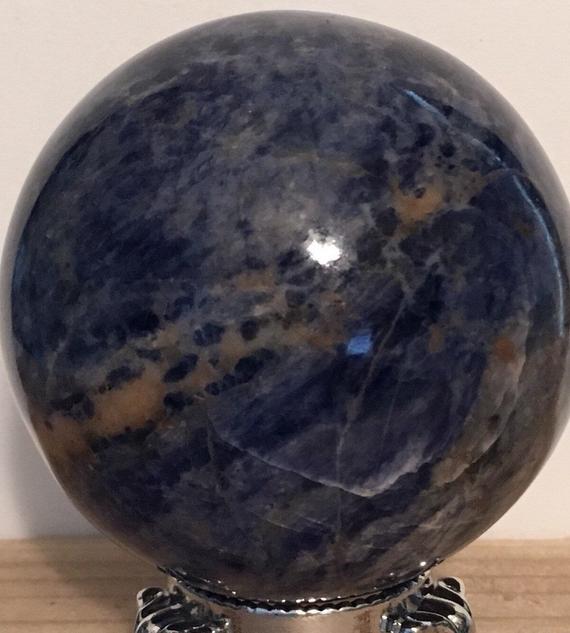 Sodalite Sphere, 60mm Gemstone Sphere, Healing Stone, Healing Crystal, Chakra  Stone, Spiritual Stone