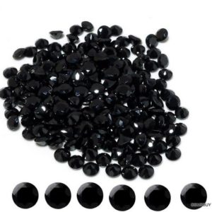 Shop Spinel Stones & Crystals! 5 pieces 6mm Black Spinel Faceted Round Loose Gemstone, Black Spinel Round Faceted AAA Quality gemstone, Black Spinel Faceted Gemstone | Natural genuine stones & crystals in various shapes & sizes. Buy raw cut, tumbled, or polished gemstones for making jewelry or crystal healing energy vibration raising reiki stones. #crystals #gemstones #crystalhealing #crystalsandgemstones #energyhealing #affiliate #ad