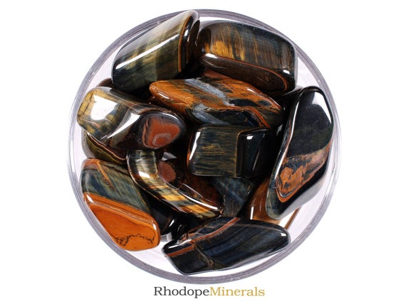 Tigers Eye Tumbled Stone, Color Tigers Eye, Tumbled Stones, Stones, Crystals, Rocks, Gifts, Gemstones, Gems, Zodiac Crystals, Healing Stone